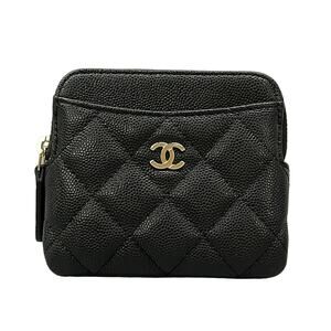 Chanel Matelassé / Classic Zip Coin Purse Coin Case AP2061